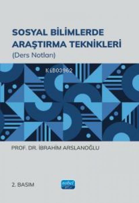 Vorderes Coverbild Sosyal Bilimlerde Arastirma Teknikleri