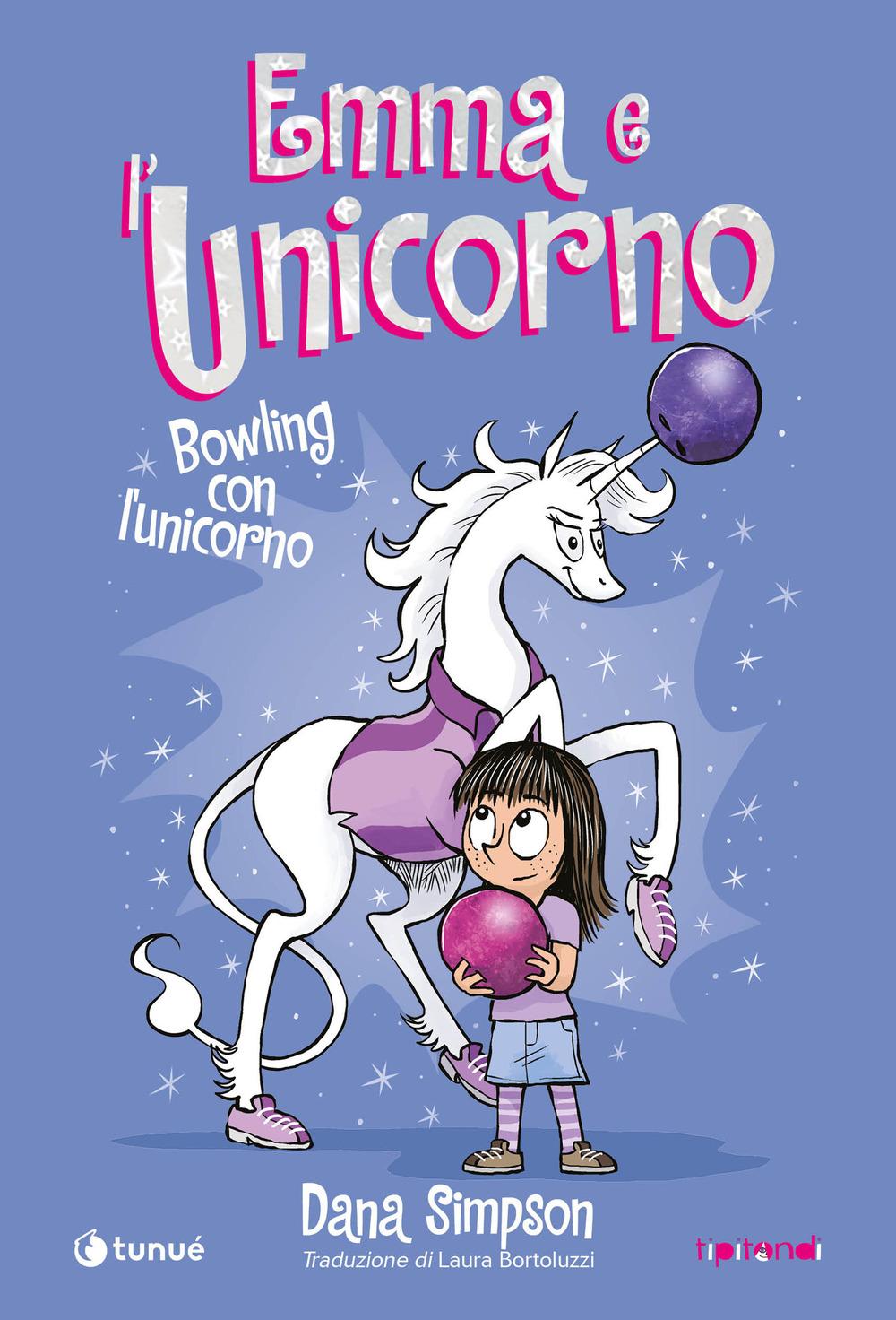 Vorderes Coverbild Emma e l'unicorno. Bowling con l'unicorno