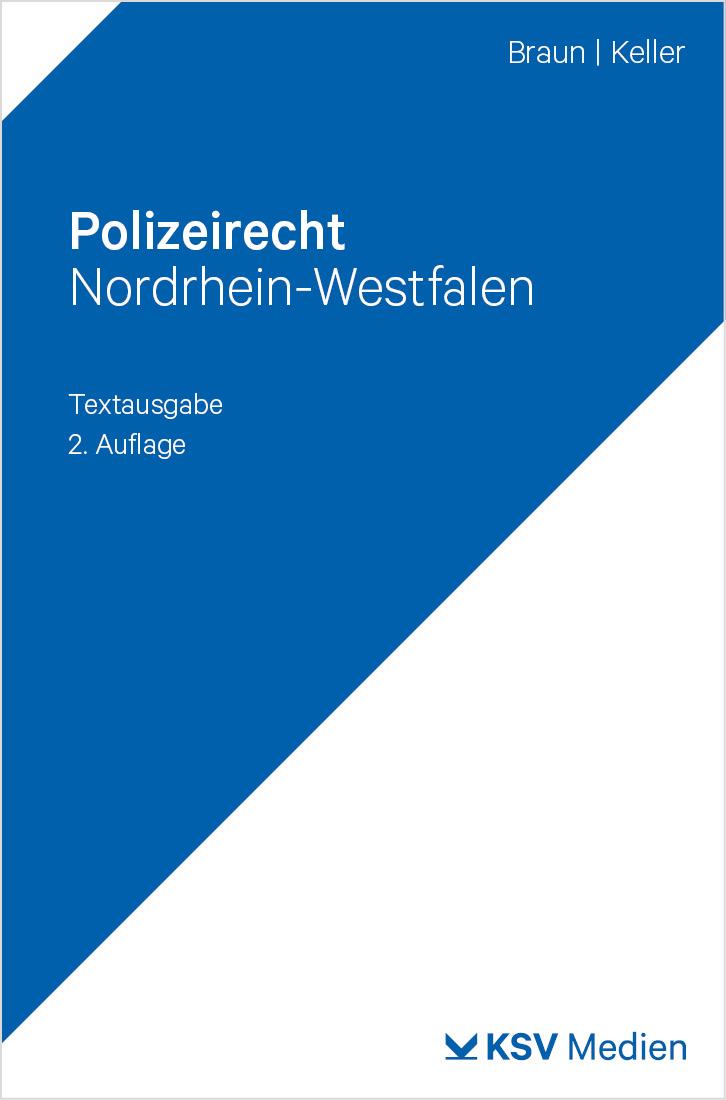 Vorderes Coverbild Polizeirecht Nordrhein-Westfalen