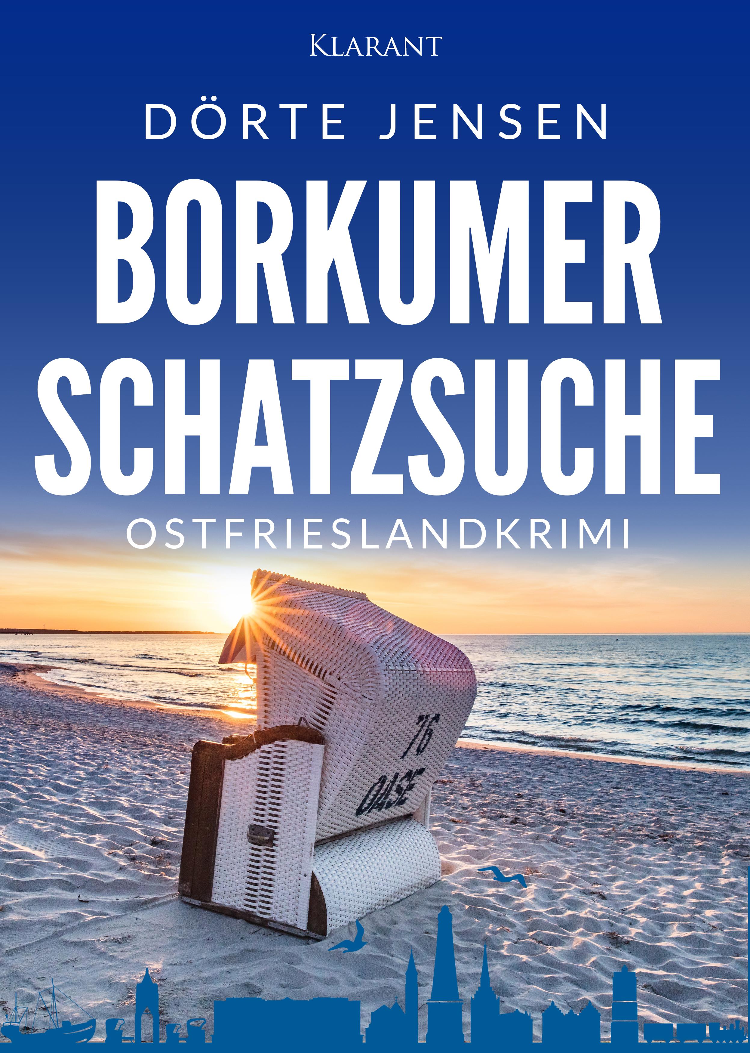 Vorderes Coverbild Borkumer Schatzsuche. Ostfrieslandkrimi
