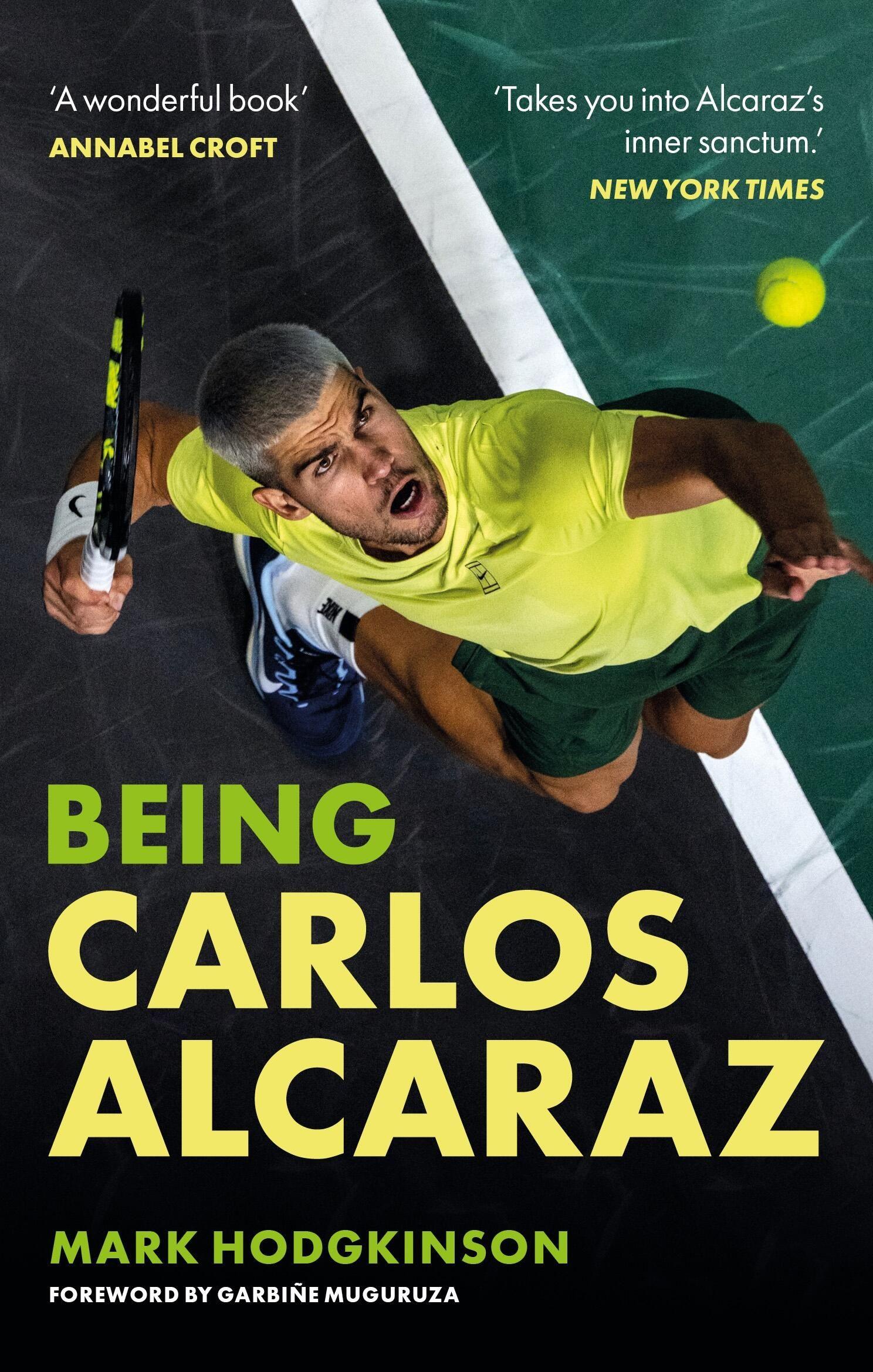 Vorderes Coverbild Being Carlos Alcaraz