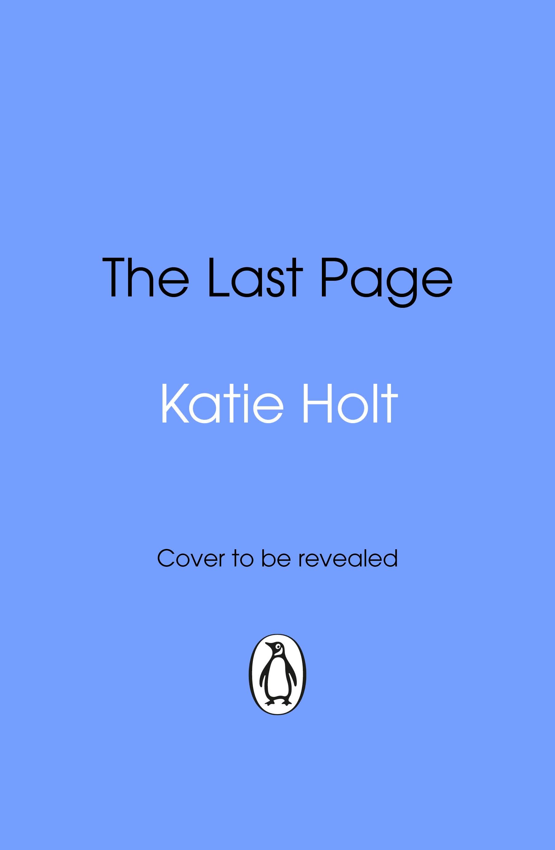 Vorderes Coverbild The Last Page
