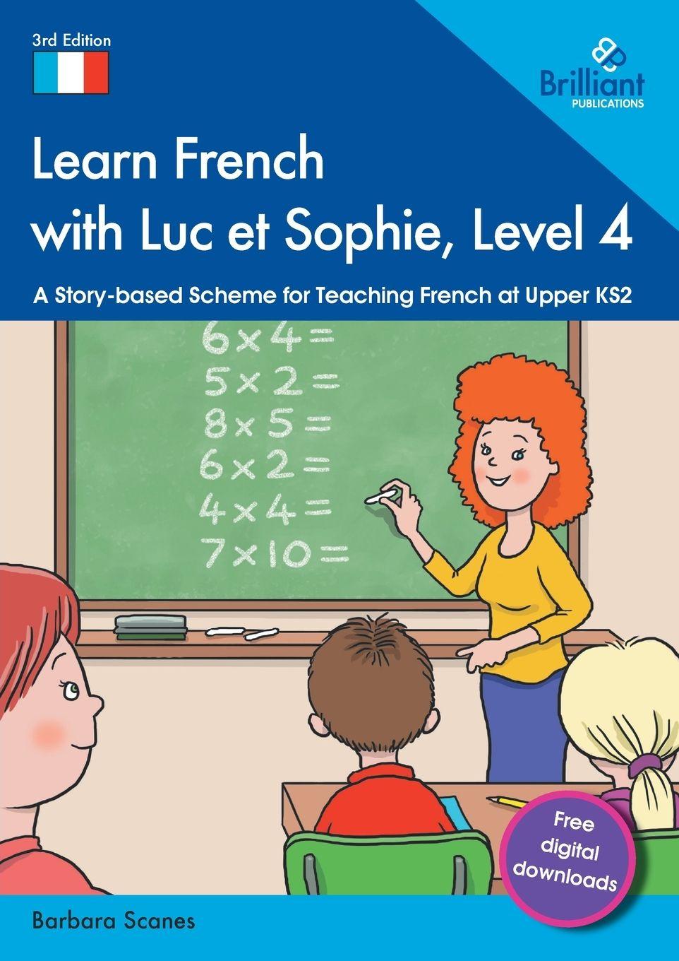 Vorderes Coverbild Learn French with Luc et Sophie, Level 4