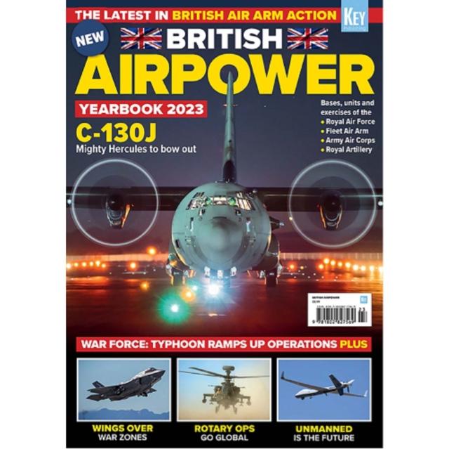 Vorderes Coverbild British Air Power Yearbook 2023