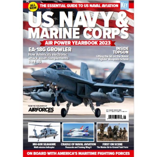 Vorderes Coverbild US Navy and Marine Corps Air Power Yearbook 2023