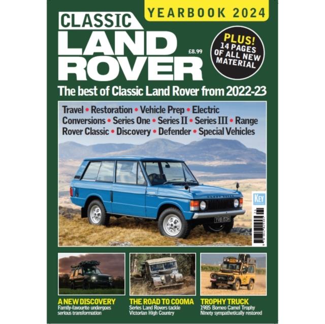 Vorderes Coverbild Classic Land Rover Yearbook 2024