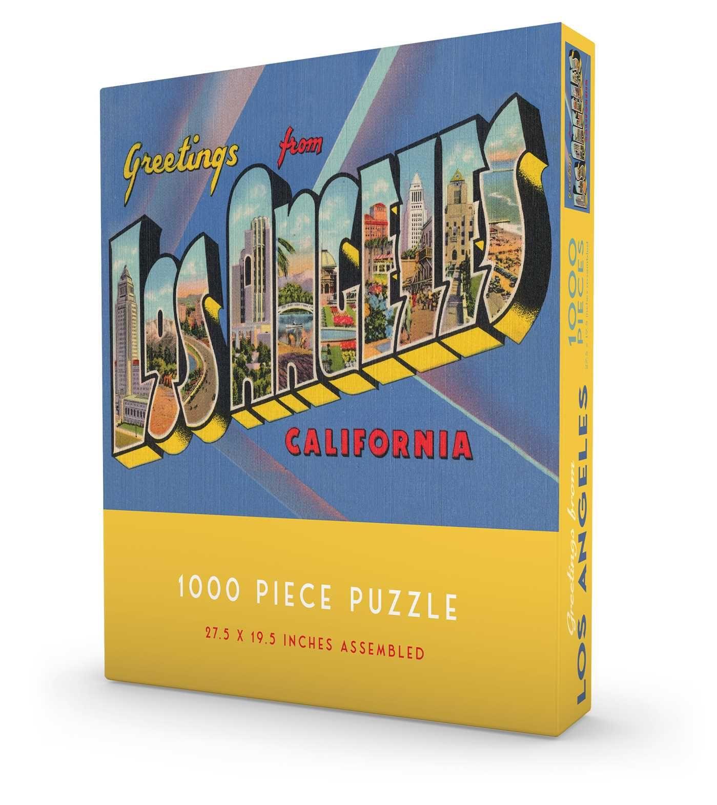 Vorderes Coverbild Greetings from Los Angeles Puzzle 1000 Pieces