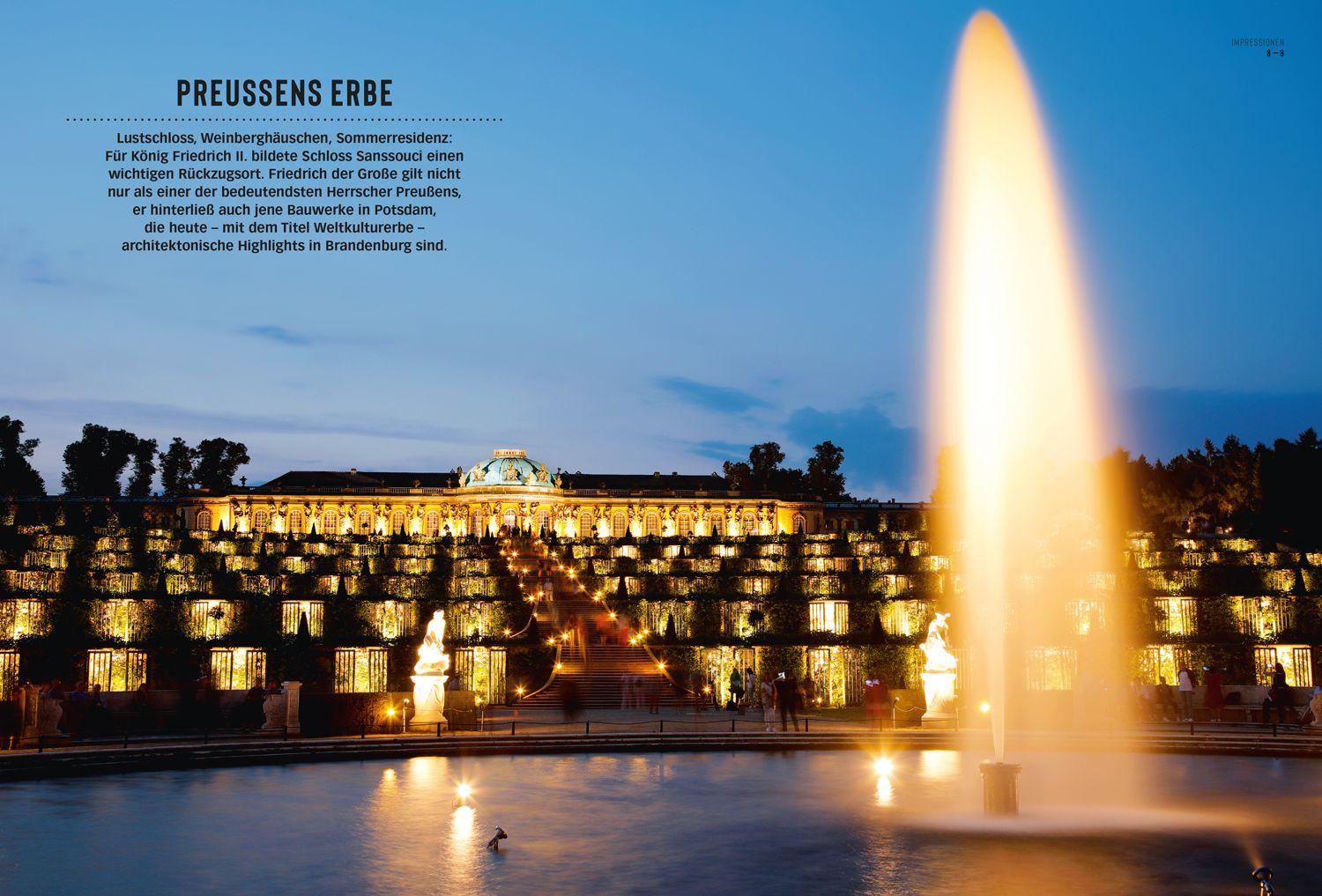 Beispielinhalt (Bild) DUMONT Bildatlas Brandenburg