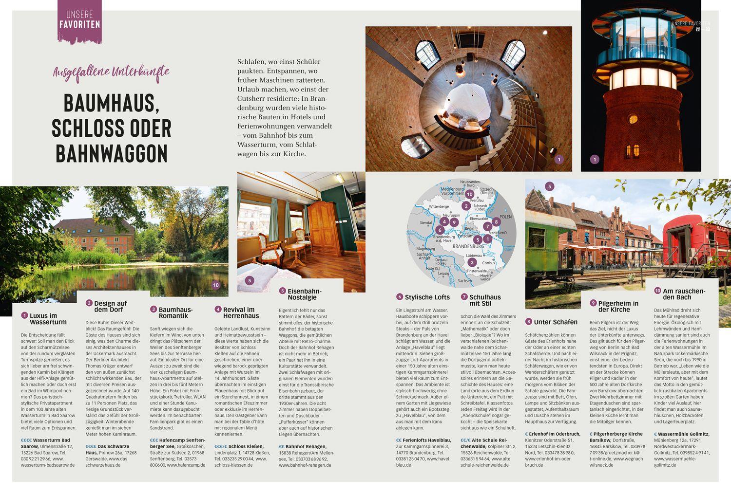 Beispielinhalt (Bild) DUMONT Bildatlas Brandenburg