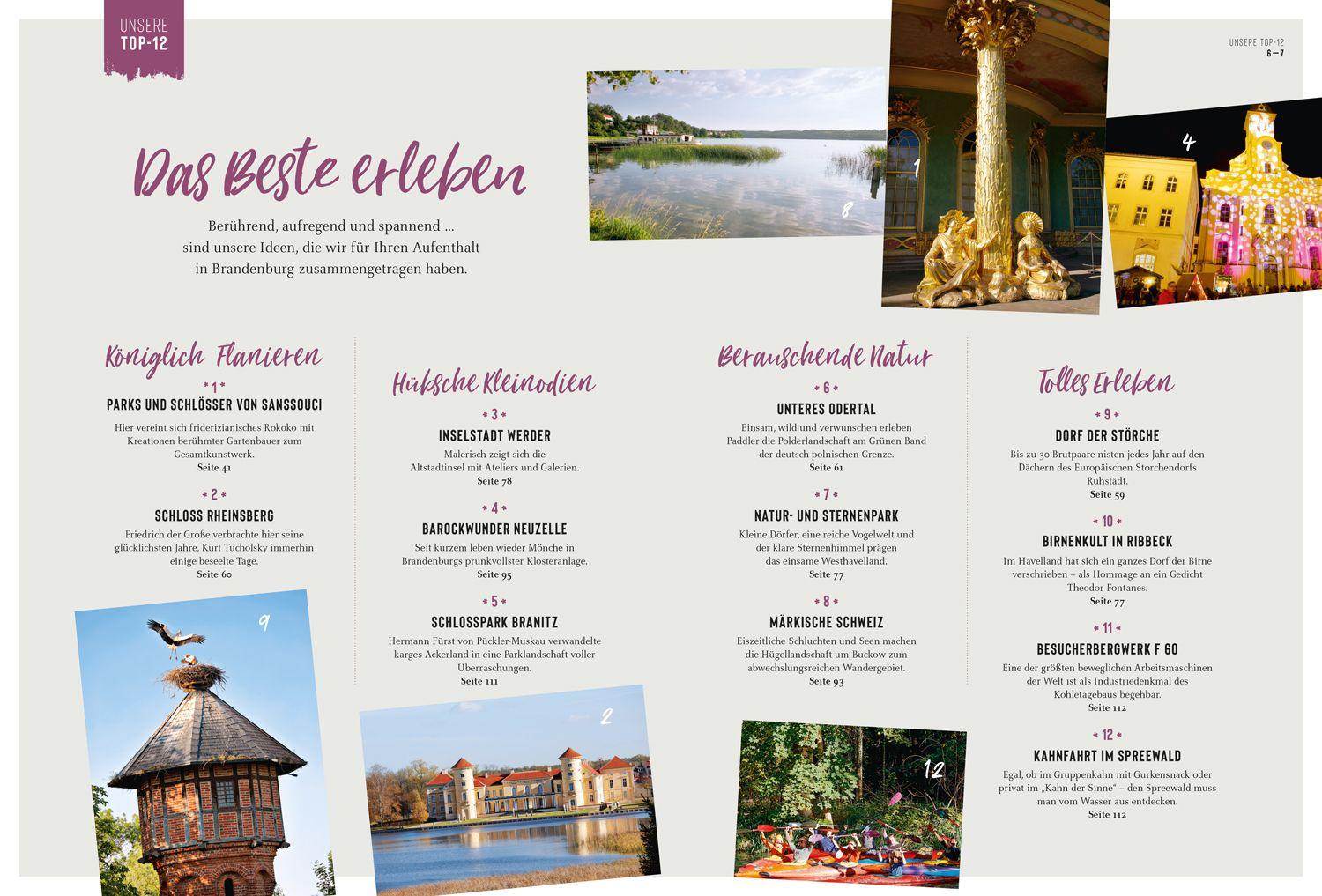 Beispielinhalt (Bild) DUMONT Bildatlas Brandenburg