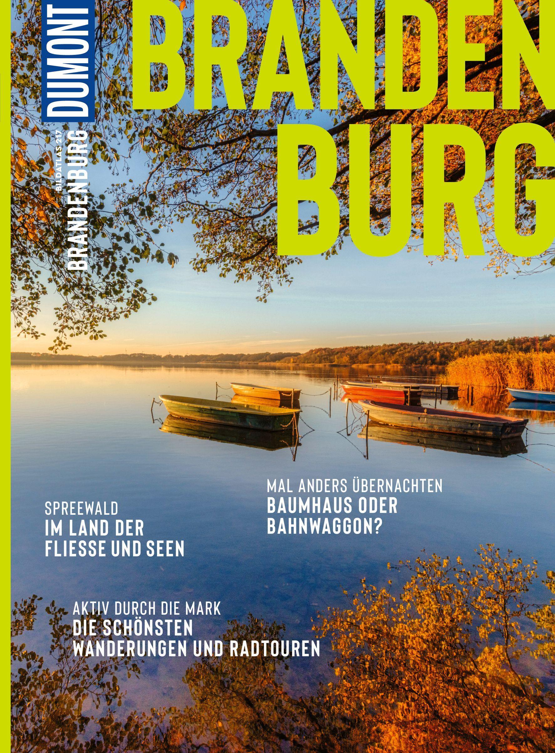 Vorderes Coverbild DUMONT Bildatlas Brandenburg