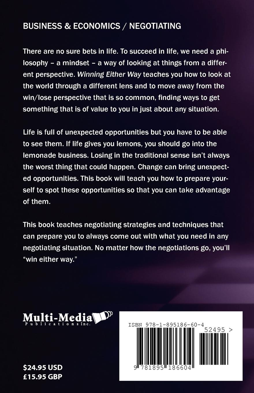 Rückseitencover Winning Either Way