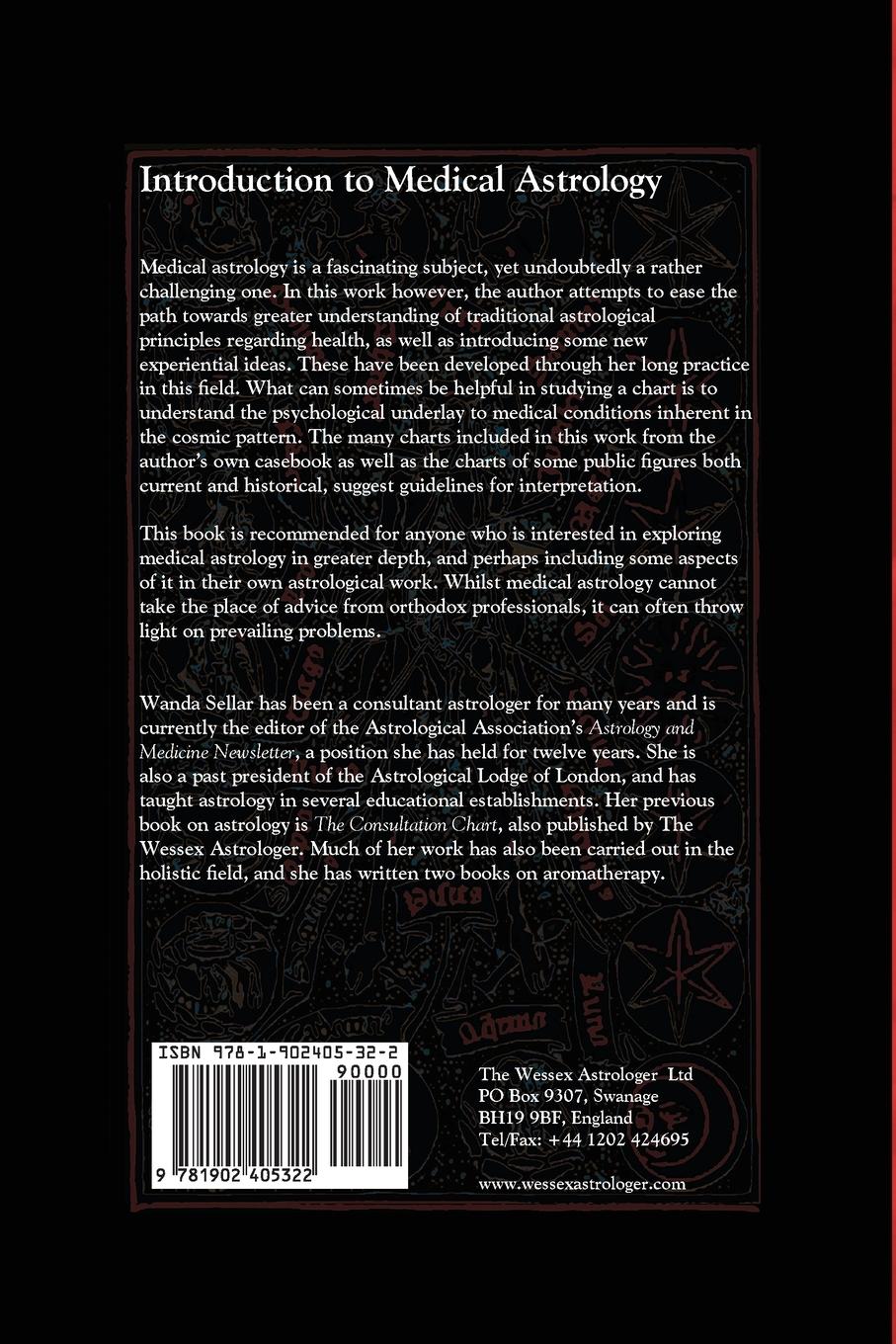 Rückseitencover An Introduction to Medical Astrology