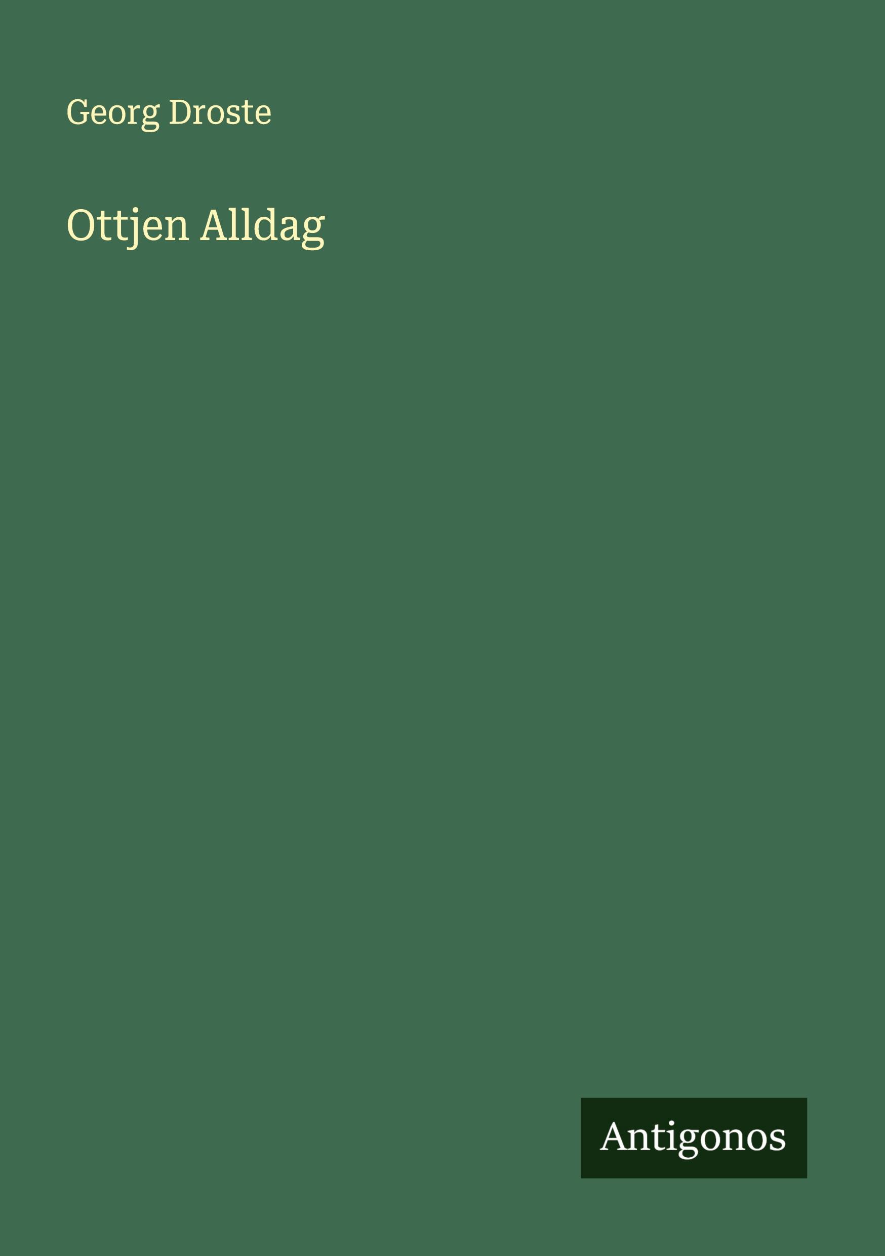 Vorderes Coverbild Ottjen Alldag