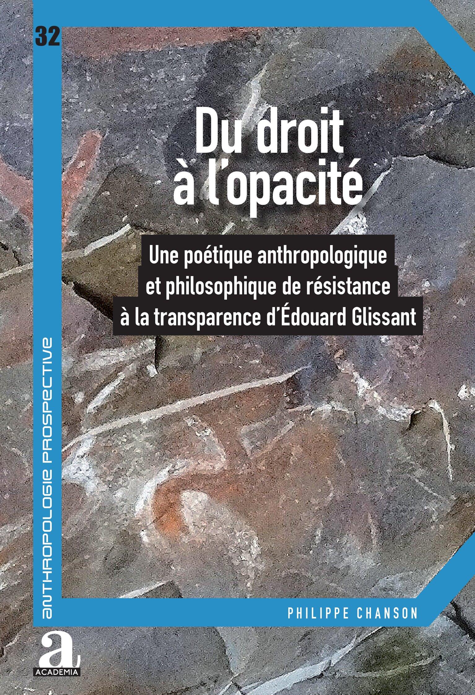 Vorderes Coverbild Du droit à l'opacité