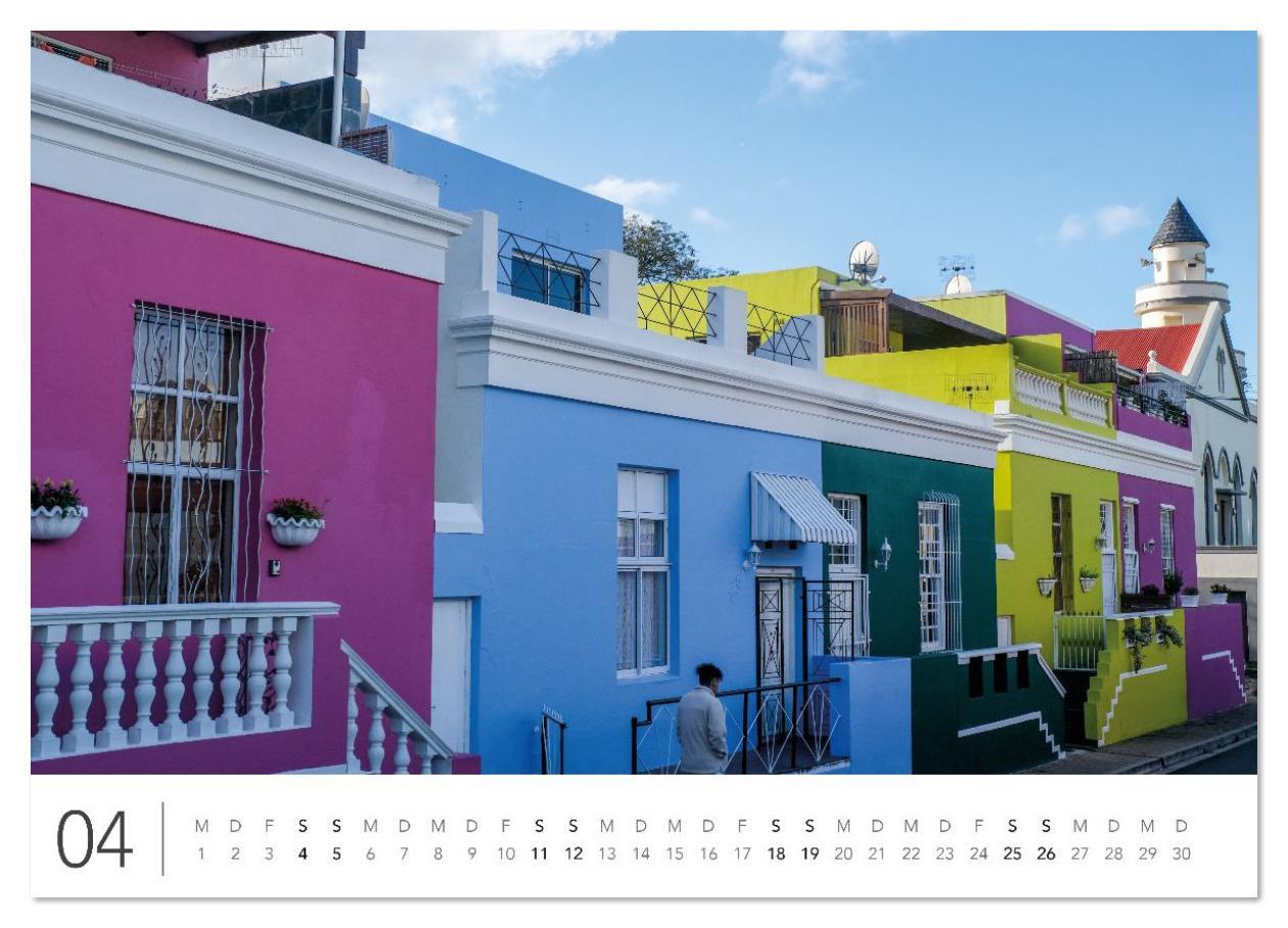 Beispielinhalt (Bild) Südafrika Garden Route (hochwertiger Premium Wandkalender 2026 DIN A2 quer), Kunstdruck in Hochglanz