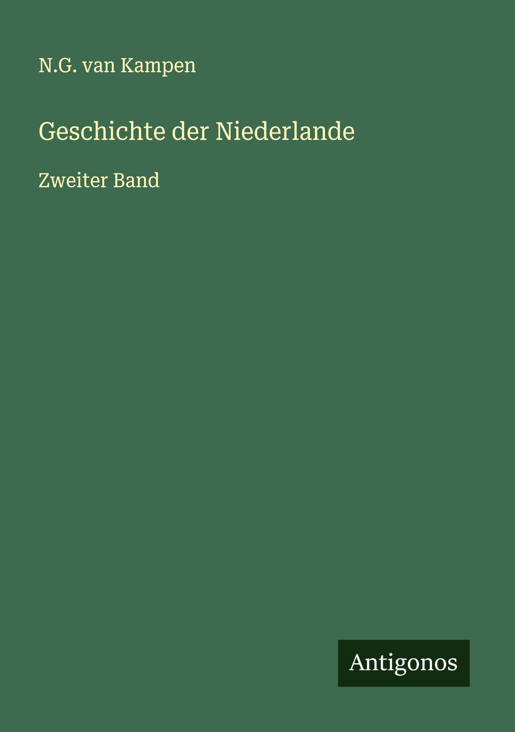 Vorderes Coverbild Geschichte der Niederlande