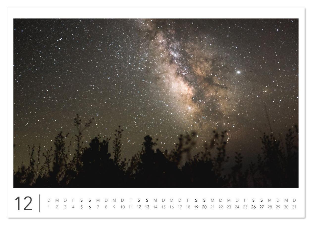 Beispielinhalt (Bild) California Highway No. 1 - Die schönste Küstenstraße der USA (Wandkalender 2026 DIN A3 quer), CALVENDO Monatskalender