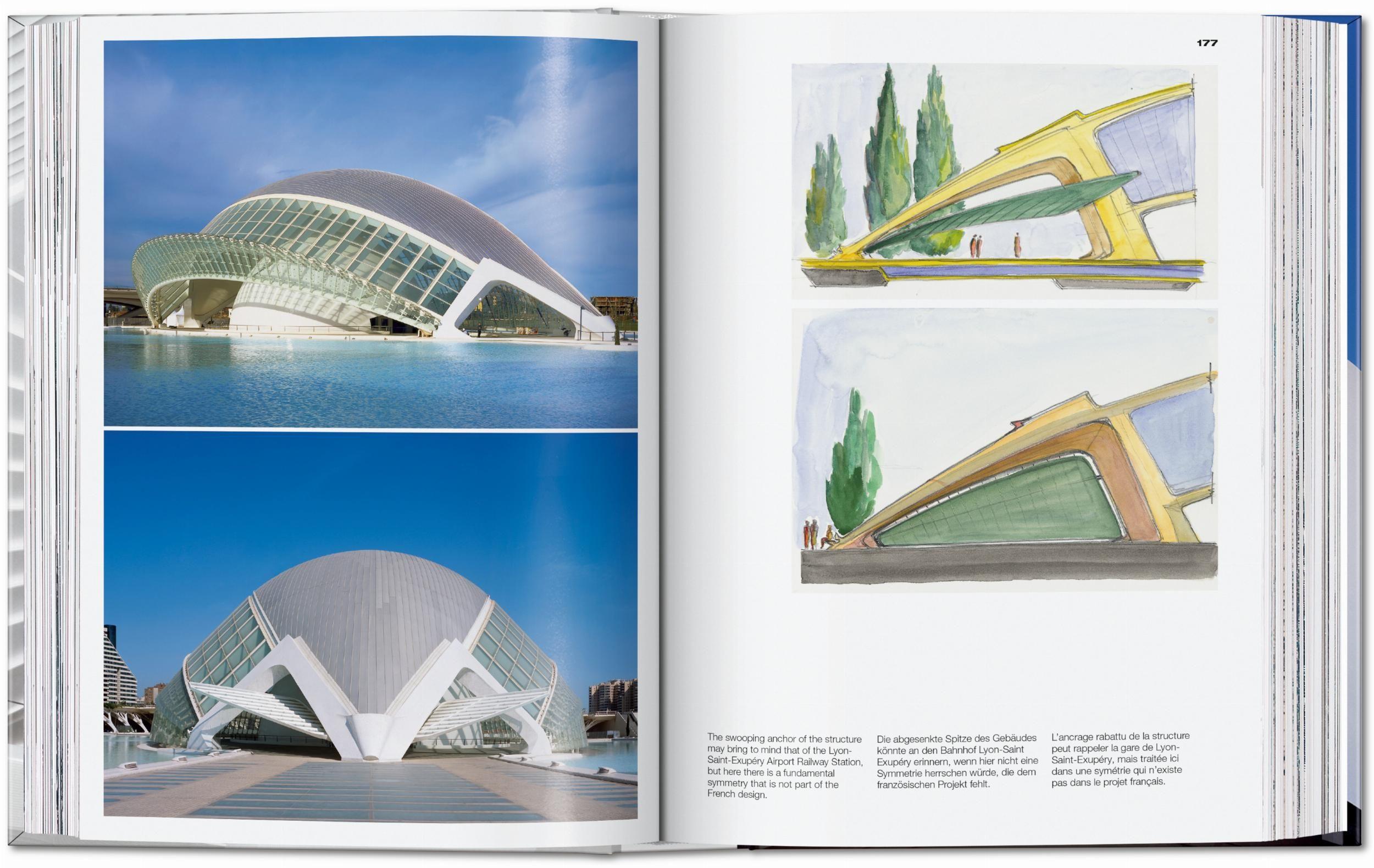 Beispielinhalt (Bild) Calatrava. Complete Works 1979-Today. 45th Ed.