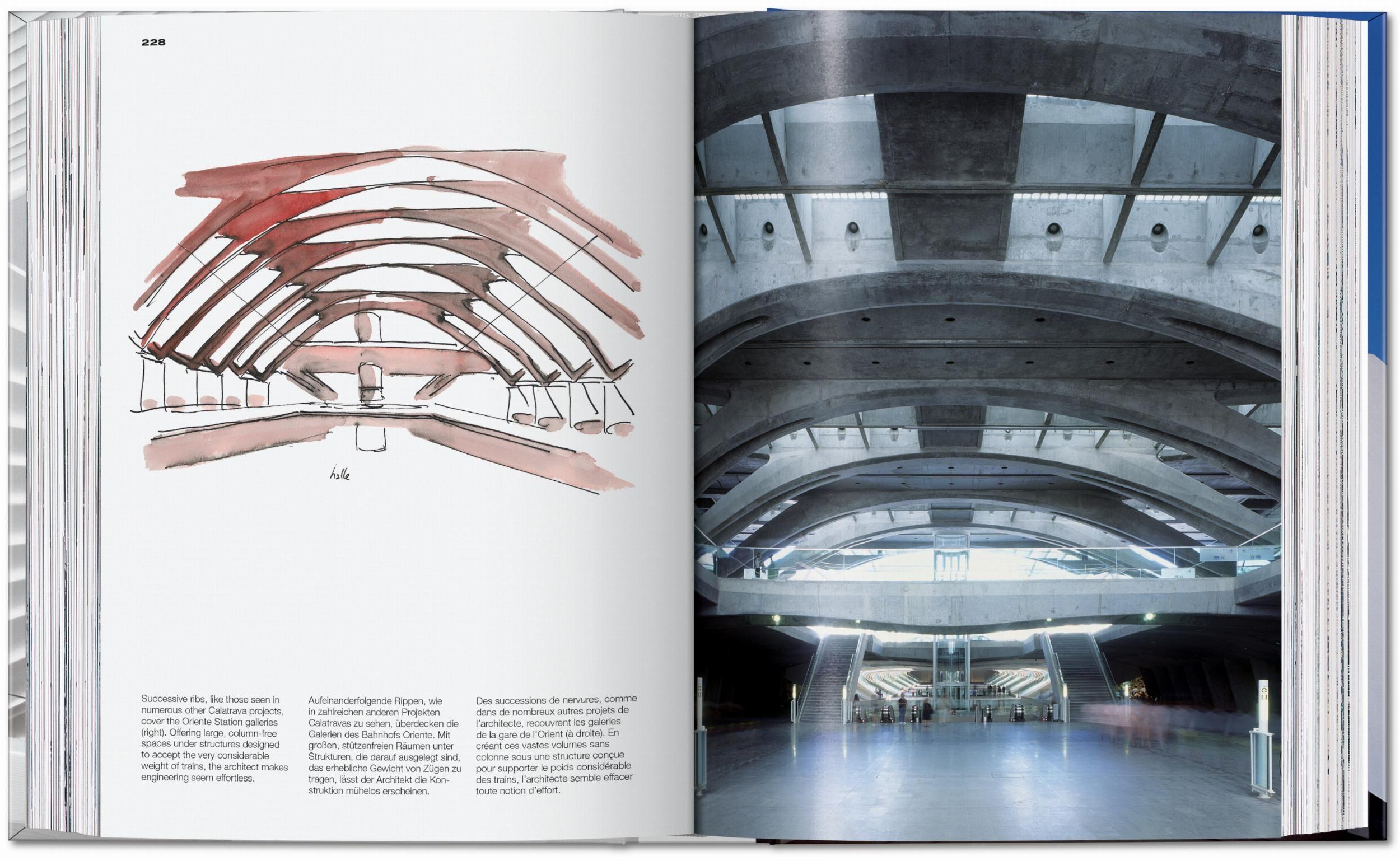 Beispielinhalt (Bild) Calatrava. Complete Works 1979-Today. 45th Ed.
