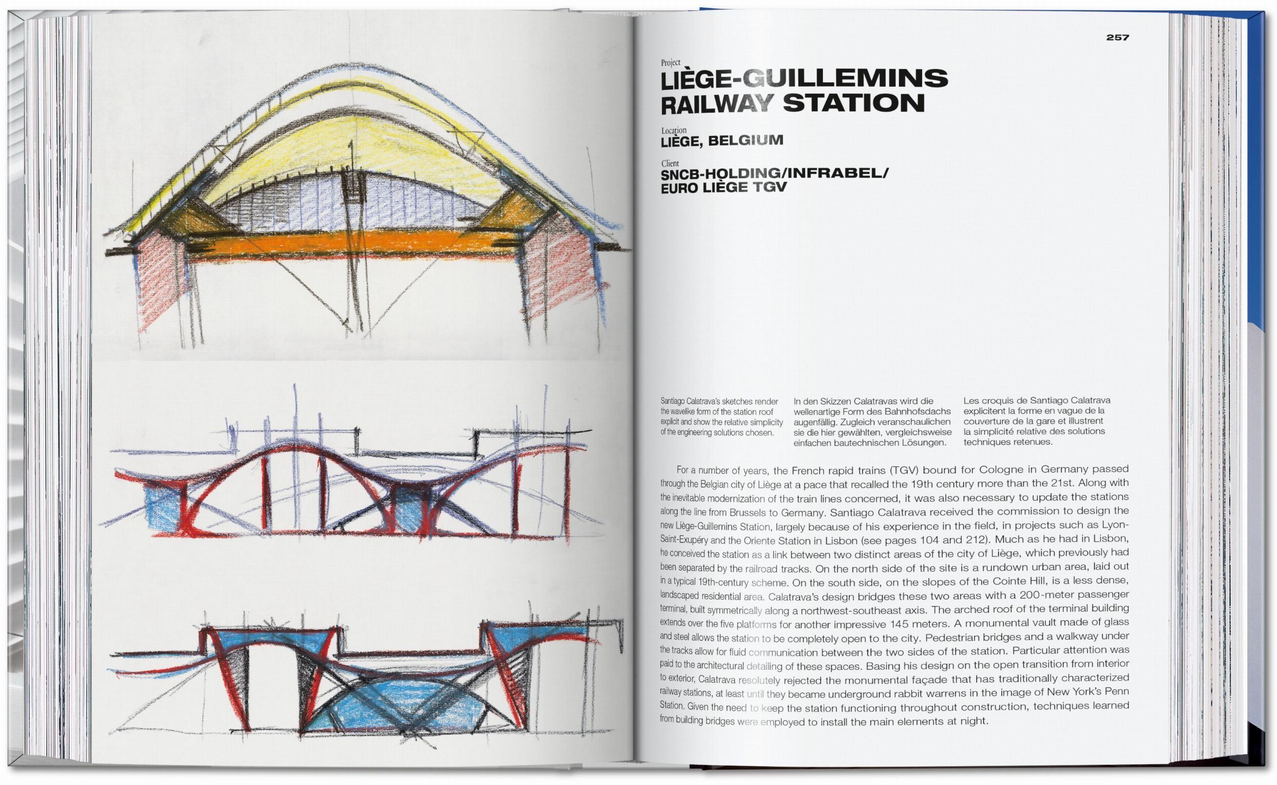 Beispielinhalt (Bild) Calatrava. Complete Works 1979-Today. 45th Ed.