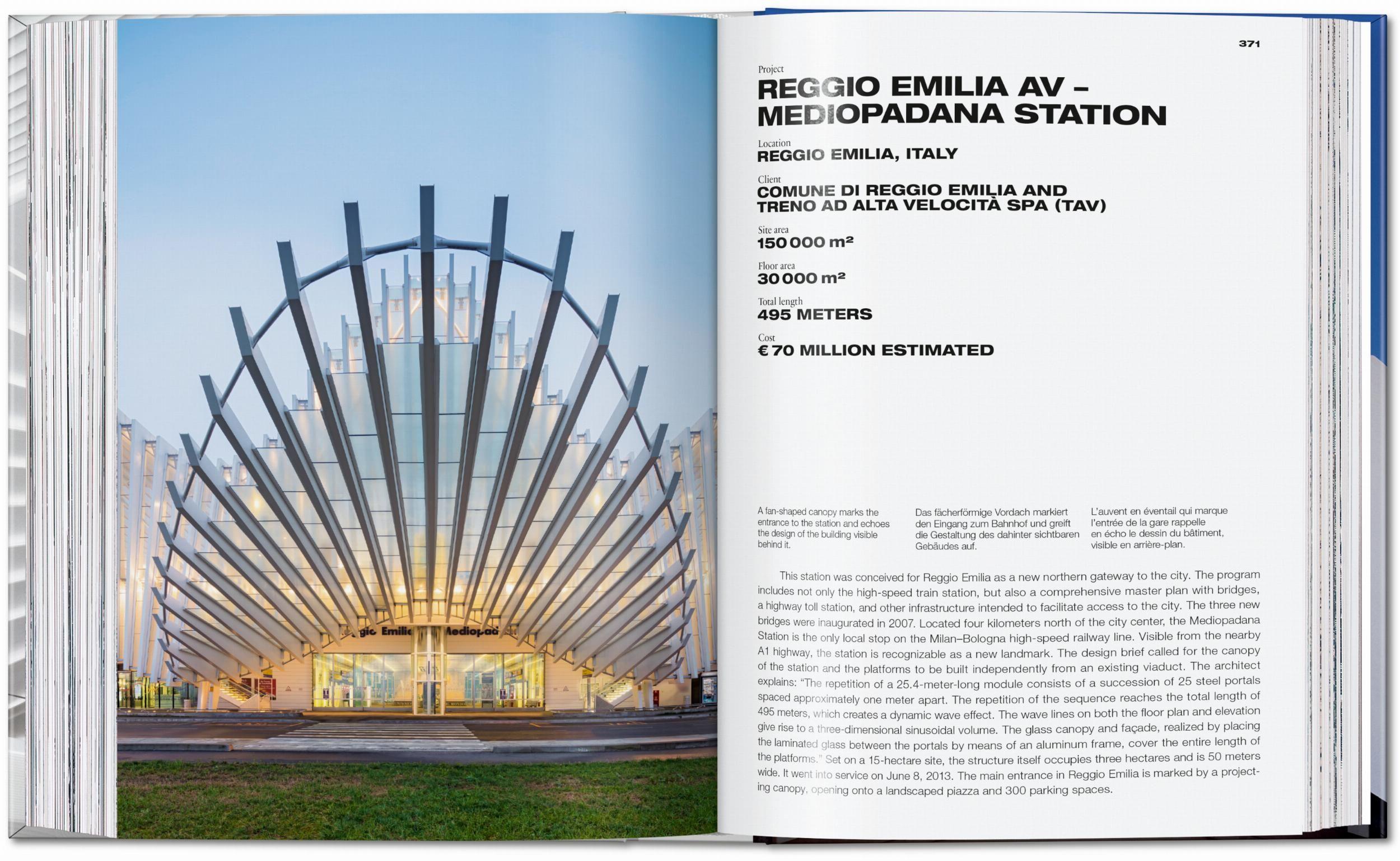 Beispielinhalt (Bild) Calatrava. Complete Works 1979-Today. 45th Ed.