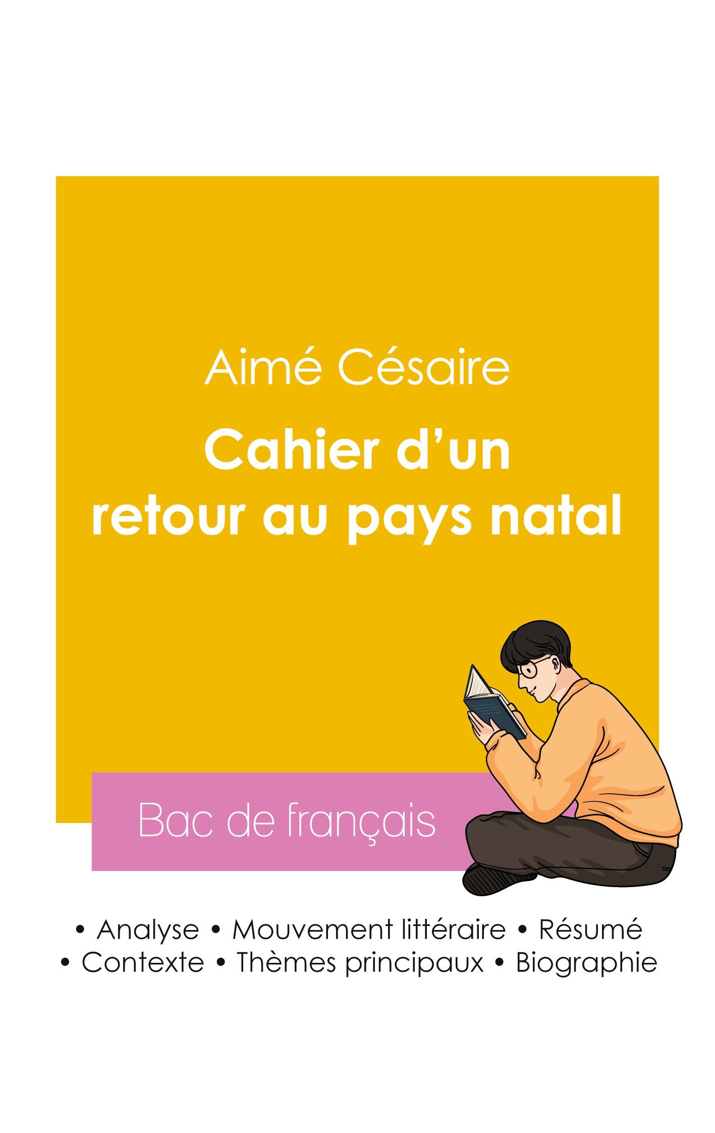 Vorderes Coverbild Réussir son Bac de français 2026 : Analyse du recueil Cahier d'un retour au pays natal de Aimé Césaire