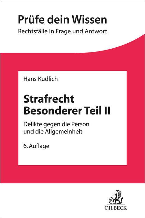 Vorderes Coverbild Strafrecht Besonderer Teil II