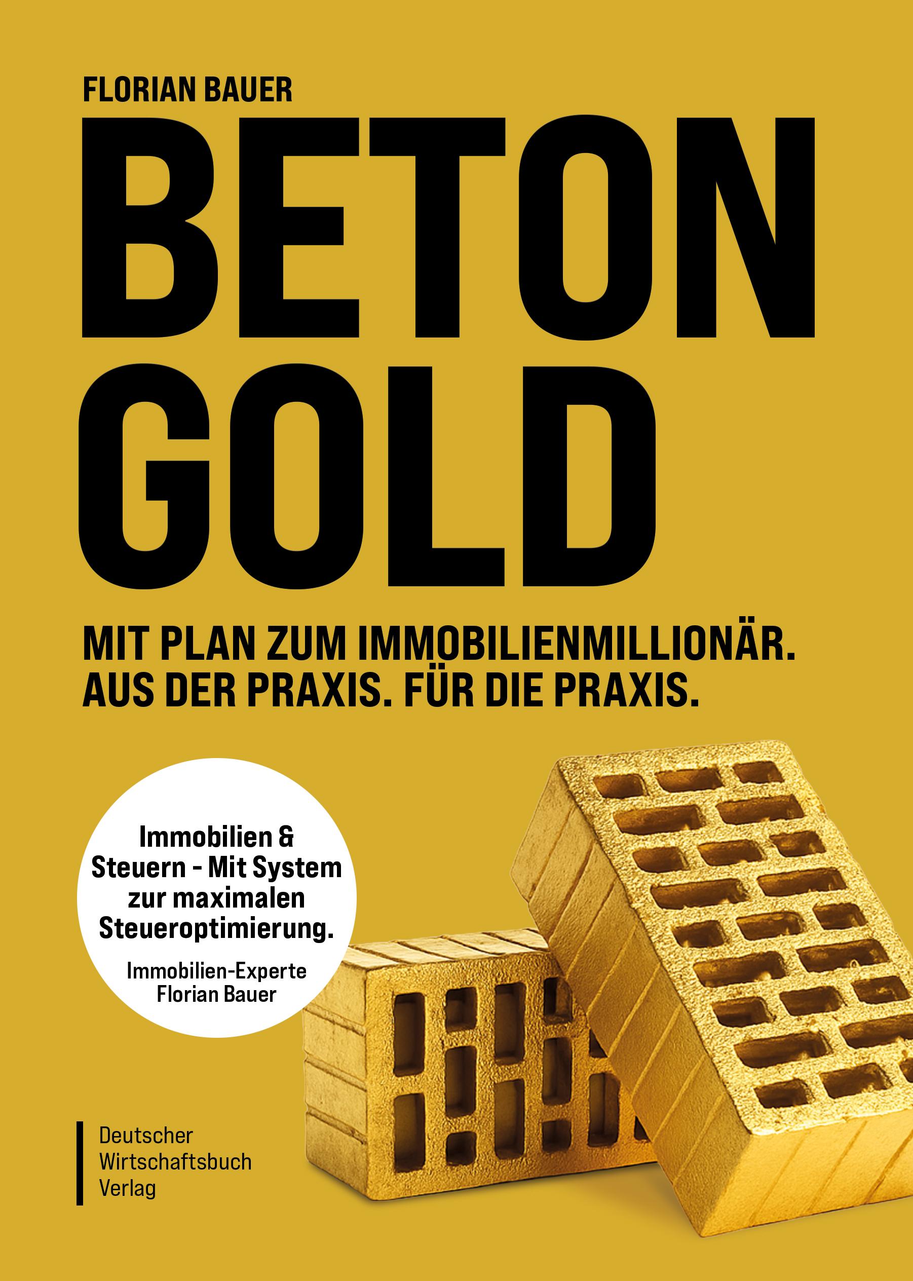 Vorderes Coverbild Betongold