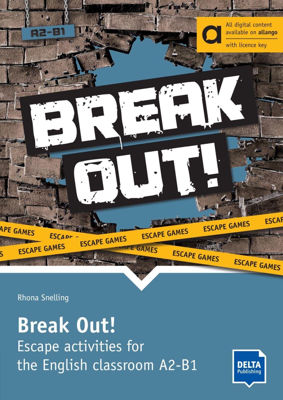 Vorderes Coverbild DELTA Break Out! A2-B1 - Hybrid Edition allango