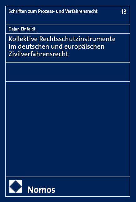 Vorderes Coverbild Kollektive Rechtsschutzinstrumente im deutschen und europäischen Zivilverfahrensrecht