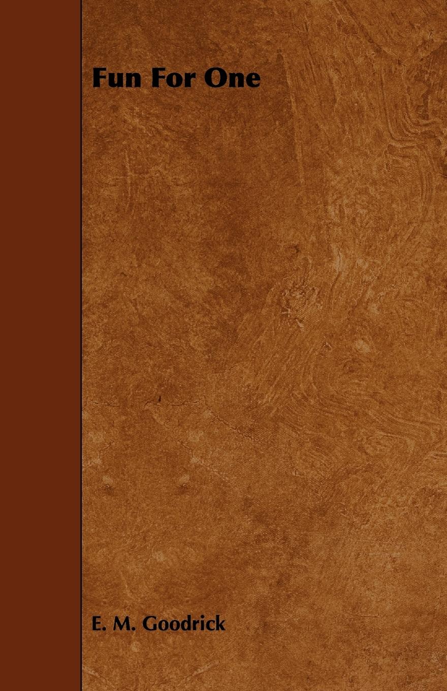 Vorderes Coverbild Fun for One