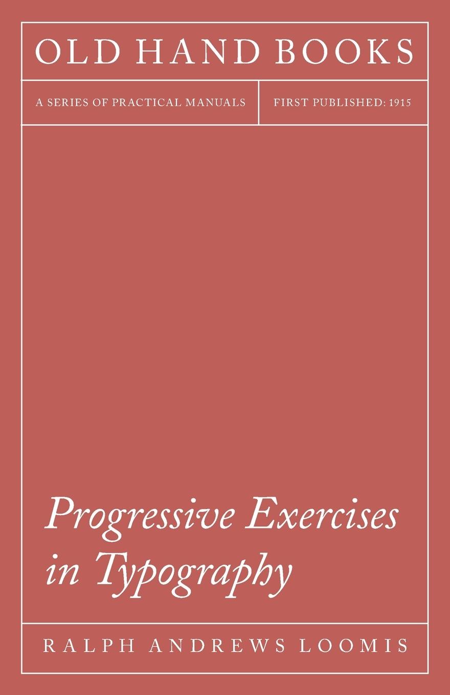Vorderes Coverbild Progressive Exercises in Typography