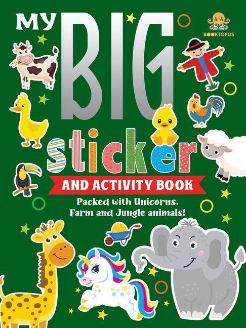 Vorderes Coverbild My Big Sticker and Activity Book - Packed with Unicorns, Farm and Jungle Animals!