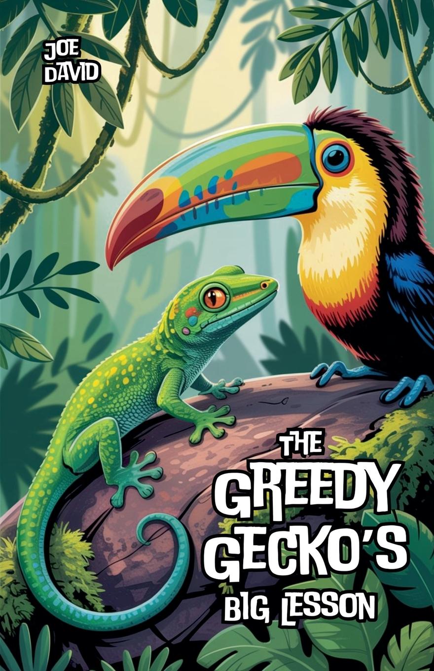 Vorderes Coverbild The Greedy Gecko's Big Lesson