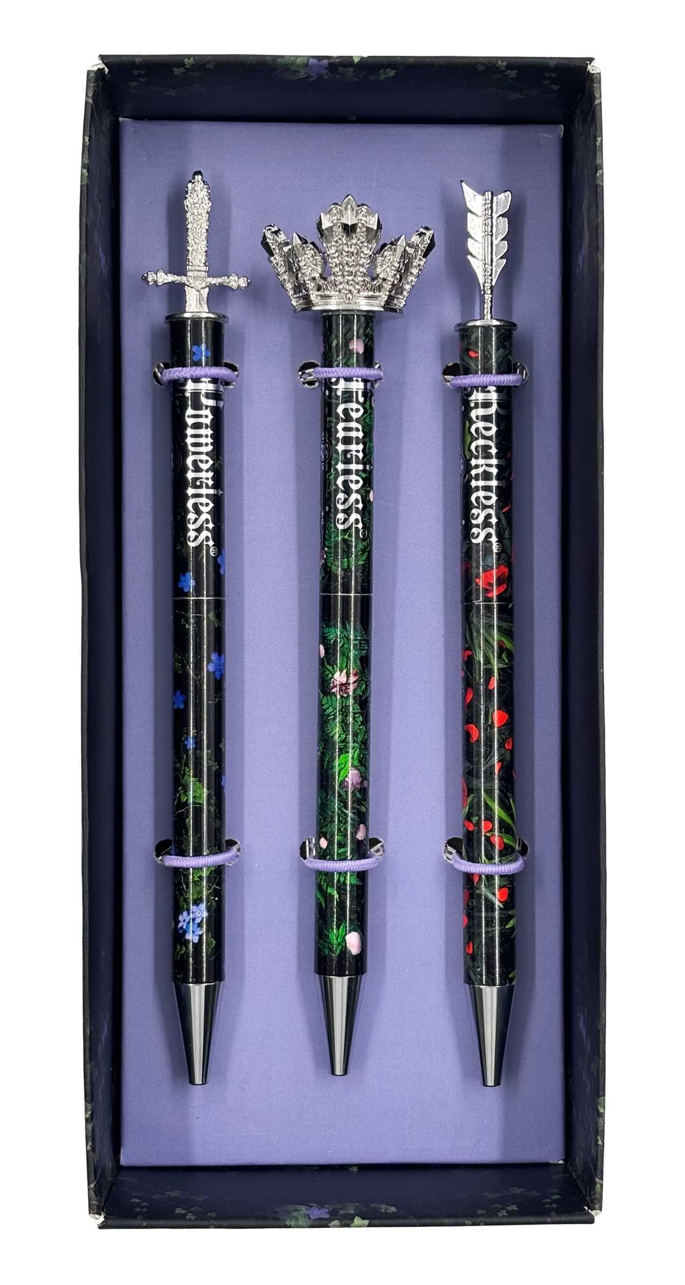 Vorderes Coverbild Lauren Roberts: Powerless Trilogy Pen Set (Set of 3)
