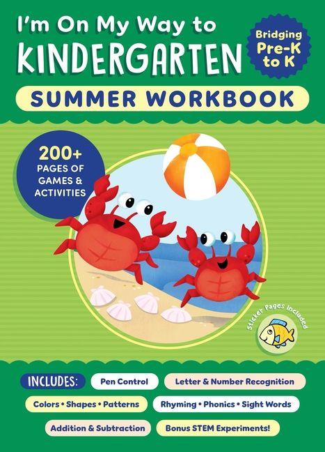 Vorderes Coverbild I'm on My Way to Kindergarten Summer Workbook