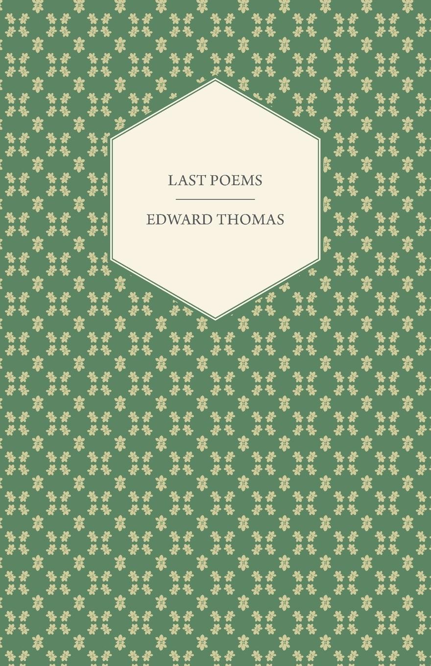 Vorderes Coverbild Last Poems