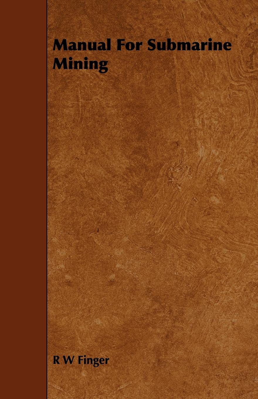 Vorderes Coverbild Manual For Submarine Mining
