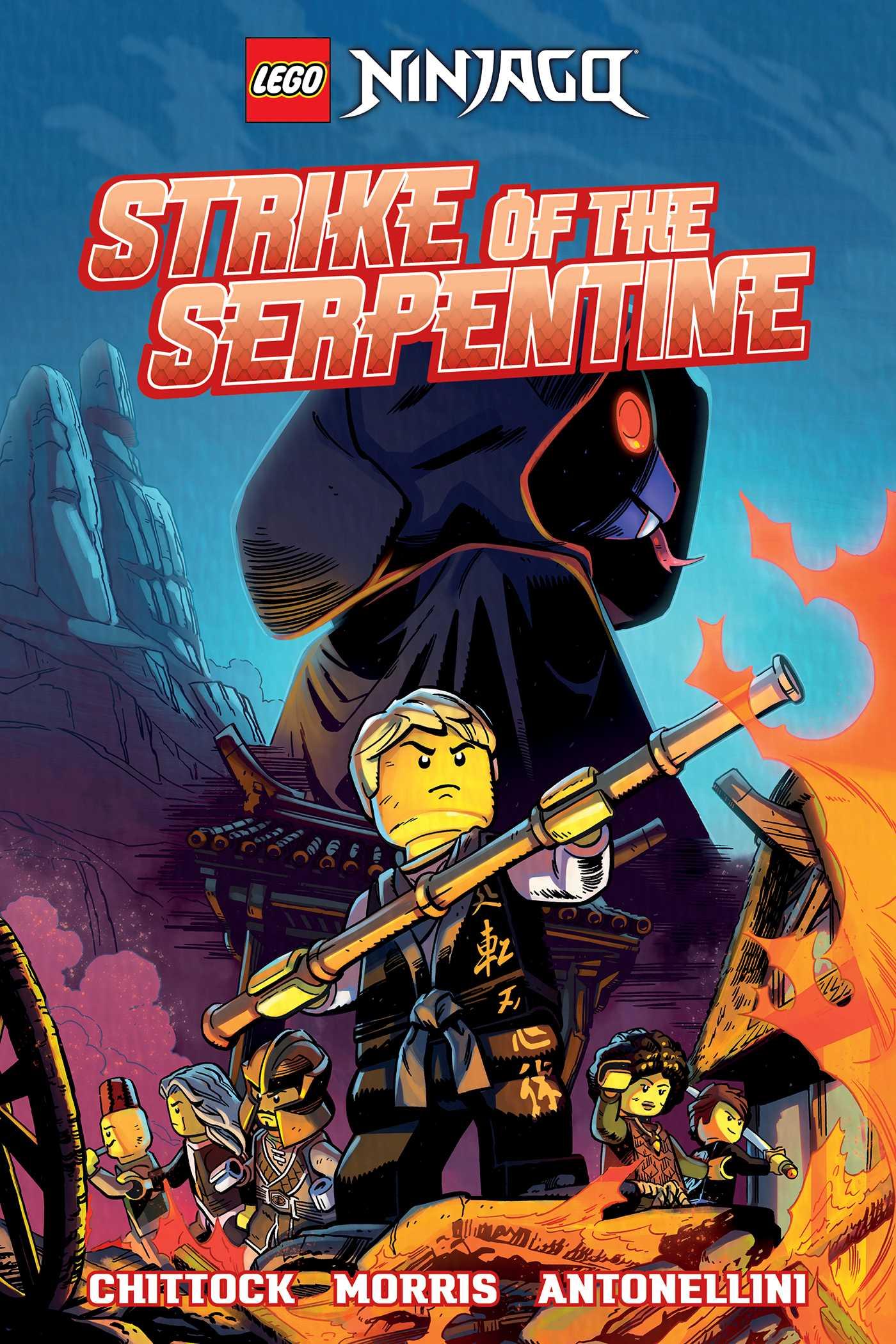 Vorderes Coverbild Lego Ninjago: Strike of the Serpentine (Graphic Novel)