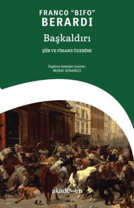 Vorderes Coverbild Baskaldiri Siir ve Finans Üzerine