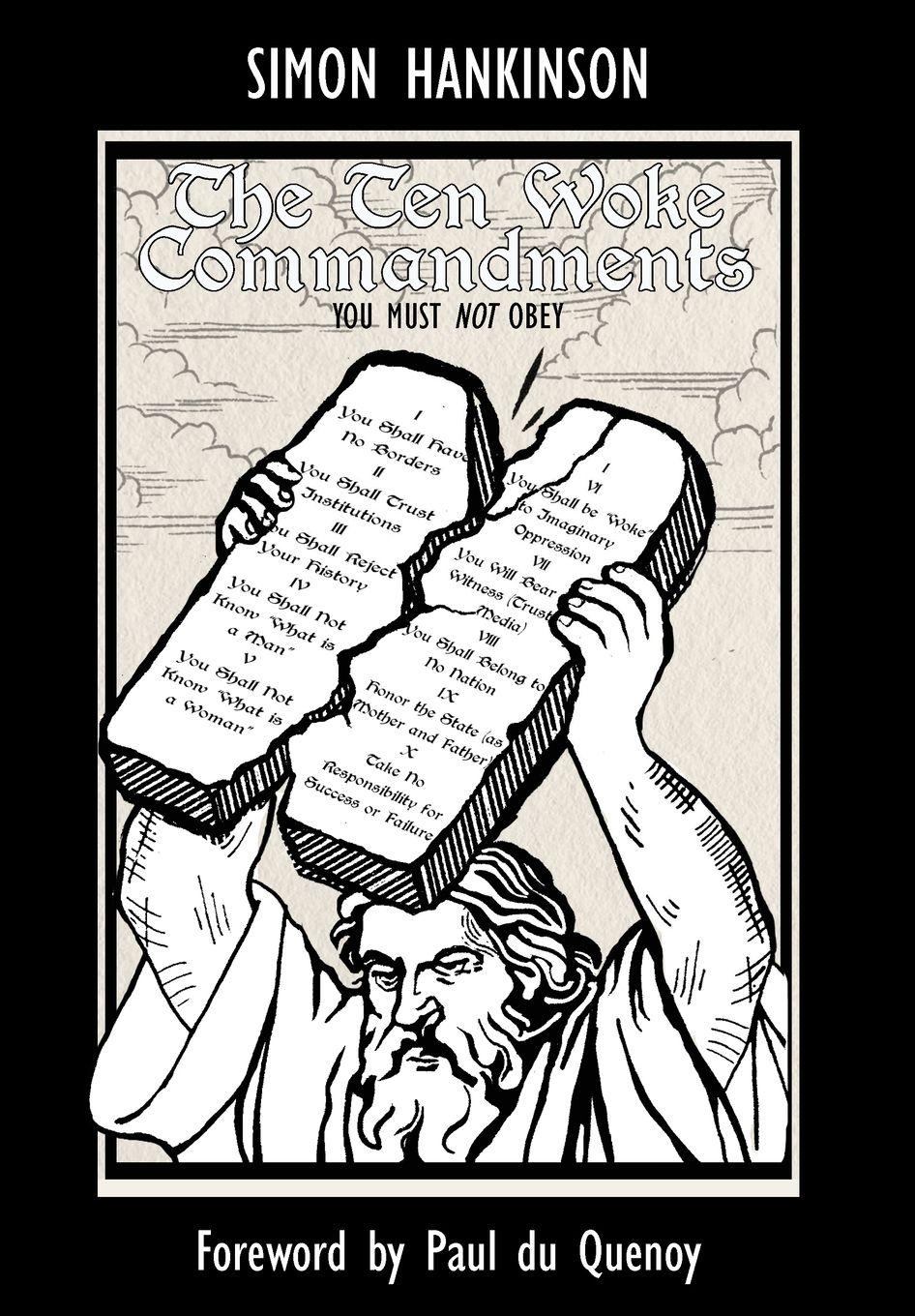 Vorderes Coverbild The Ten Woke Commandments -