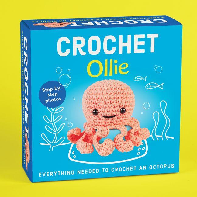 Vorderes Coverbild Pil Crochet Kit for Beginners - Ollie the Octopus Amigurumi - Complete DIY Kit with Step-By-Step Instructions, Yarn, Hook, Safety Eyes & Stuffing - Make a Stuffed Octopus