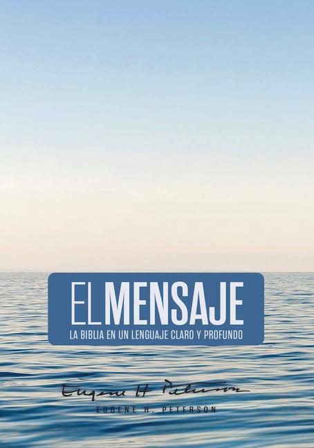 Vorderes Coverbild Biblia El Mensaje (Tapa Dura, Ocean Blue)