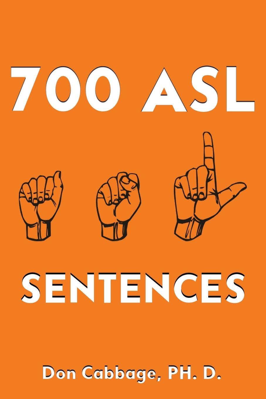Vorderes Coverbild 700 ASL Sentences