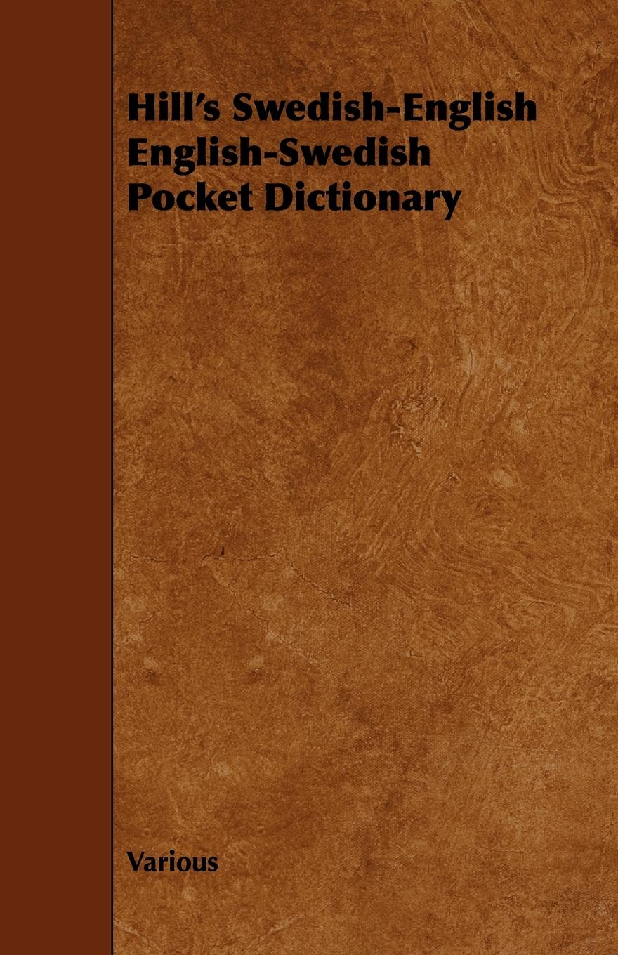 Vorderes Coverbild Hill's Swedish-English English-Swedish Pocket Dictionary