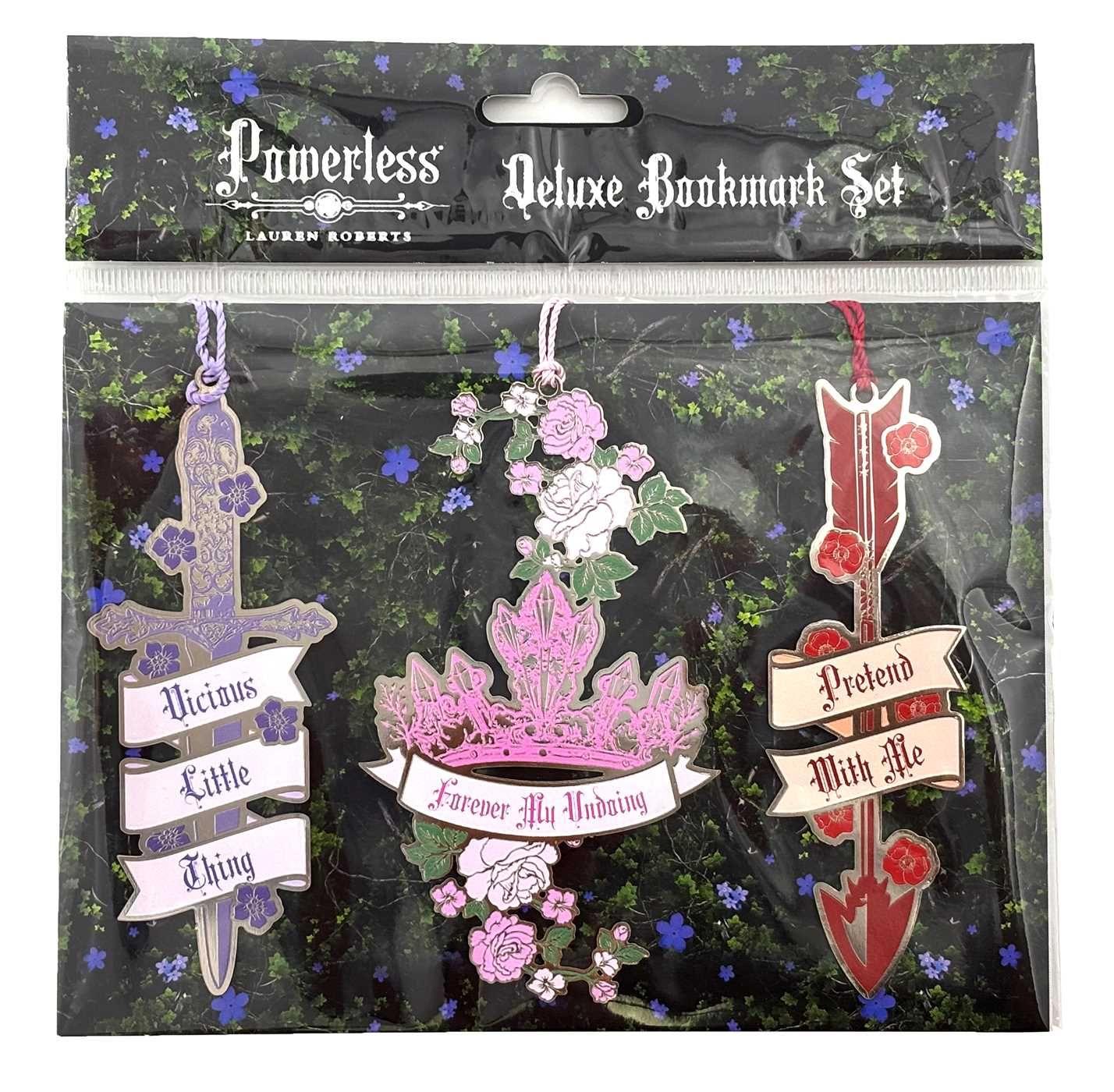 Vorderes Coverbild Lauren Roberts: Powerless Trilogy Deluxe Bookmark Set (Set of 3)