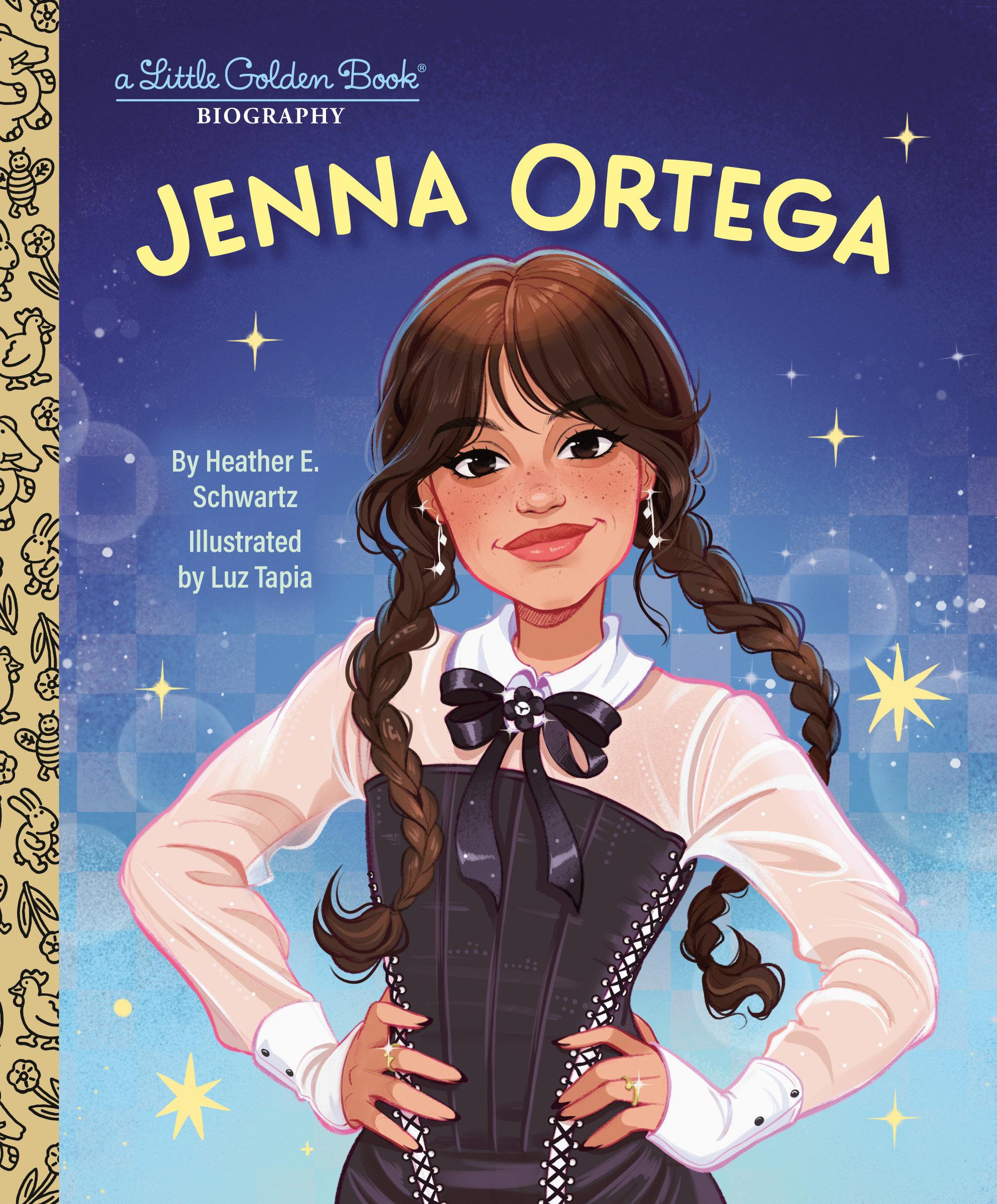 Vorderes Coverbild Jenna Ortega: A Little Golden Book Biography
