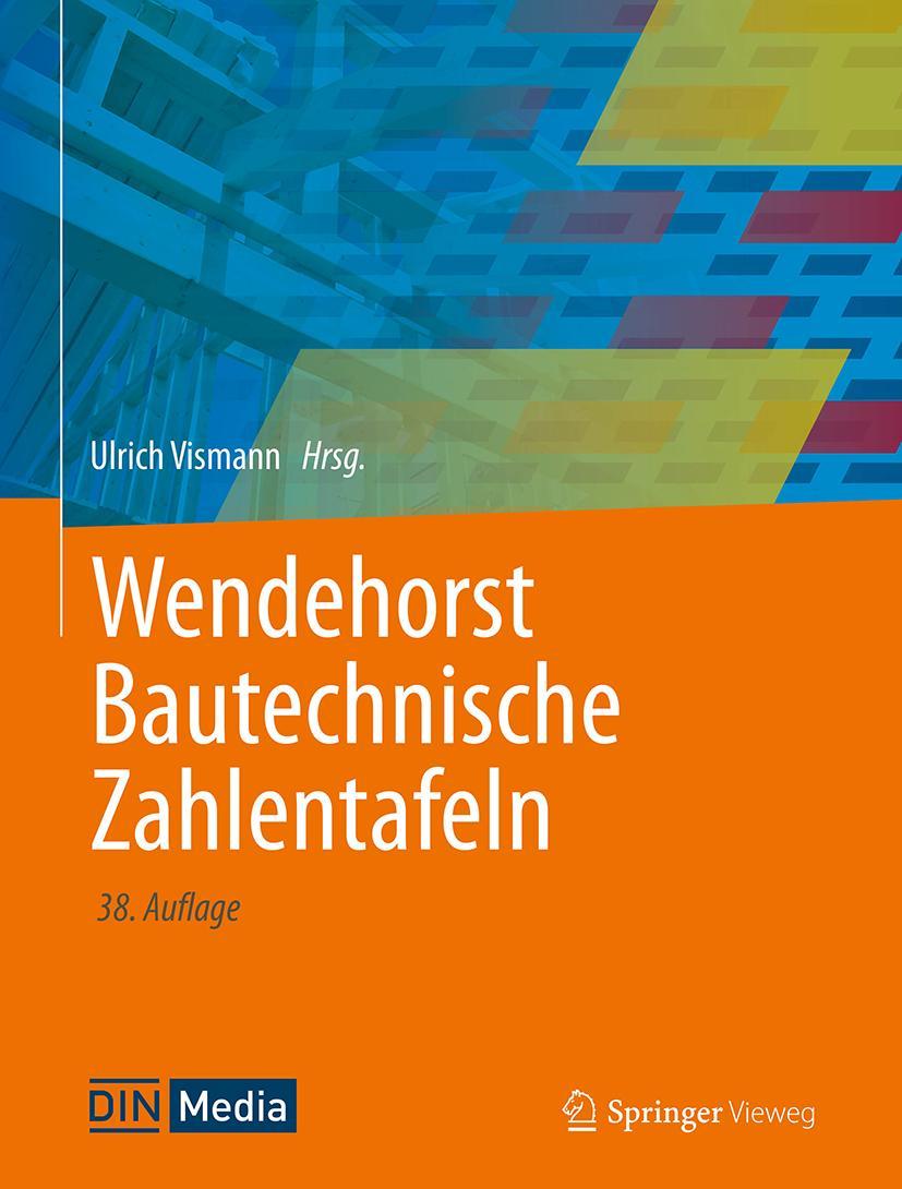 Vorderes Coverbild Wendehorst Bautechnische Zahlentafeln