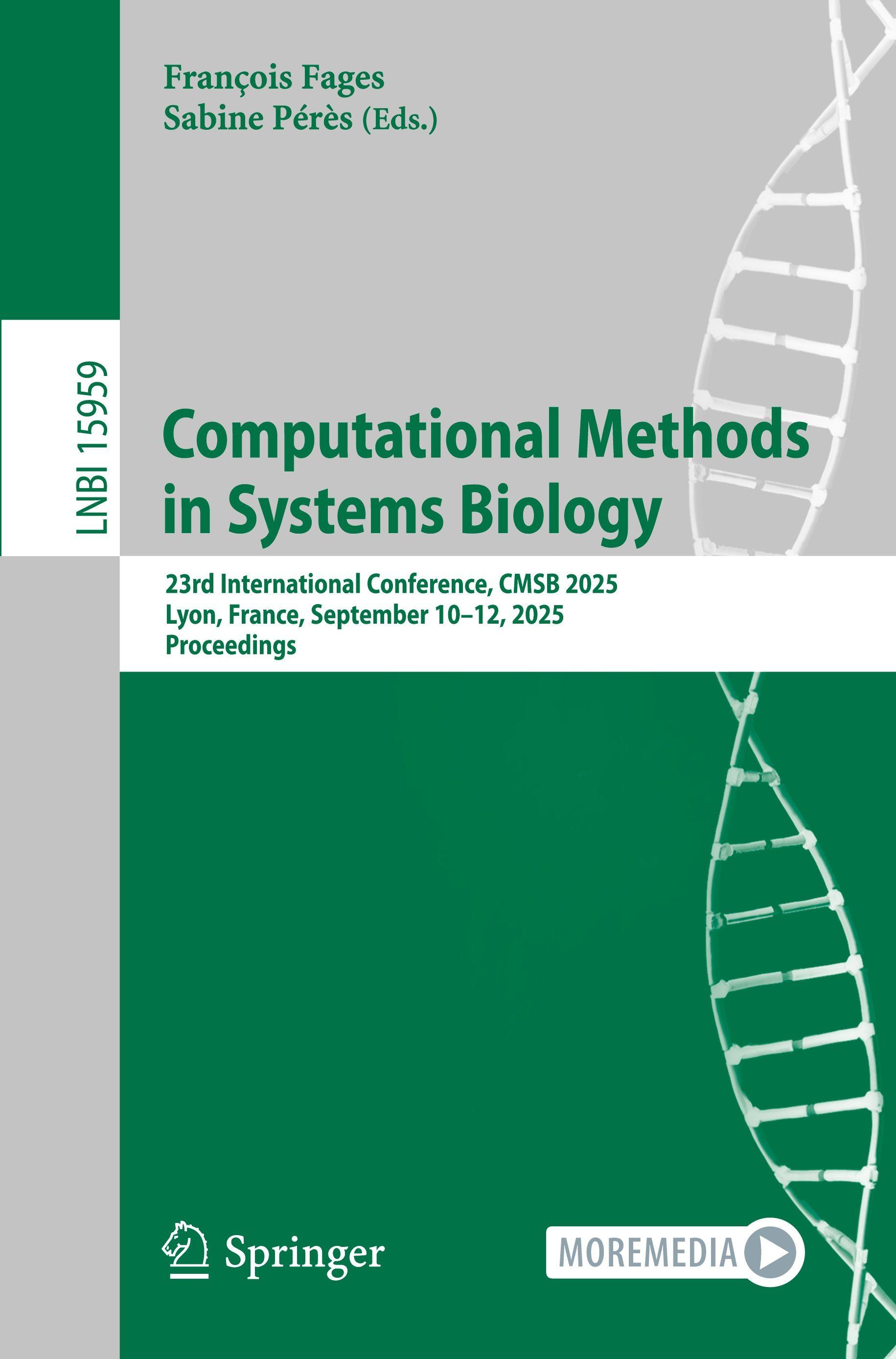 Vorderes Coverbild Computational Methods in Systems Biology